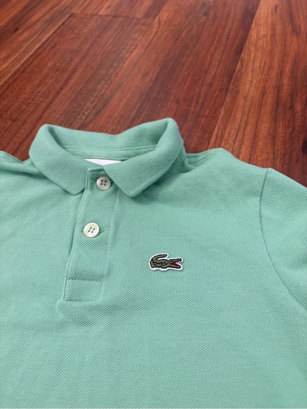 Lacoste Green Short Sleeve Polo Shirt